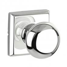 Yale Expressions KYELT52.WLKUS26 - Yale Ellington Rosette with Keyed Walker Knob, Kwikset Keyway, Polished Chrome