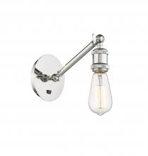 Innovations Lighting 317-1W-PN - Belfast - 1 Light - 5 inch - Polished Nickel - Adjustable Sconce