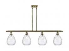 Innovations Lighting 516-4I-AB-G372 - Waverly - 4 Light - 48 inch - Antique Brass - Cord hung - Island Light