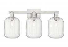 Innovations Lighting 716-3W-SN-G460-7CL - Preston - 3 Light - 26 inch - Brushed Satin Nickel - Bath Vanity Light