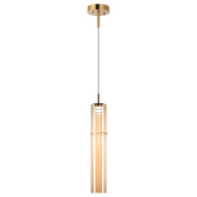 Matteo Lighting C30611AGAM - Bambu Aged Gold Brass Pendant