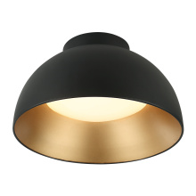 Matteo Lighting M17416MB - Zenith Matte Black Flush Mounts