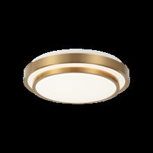 Matteo Lighting M18915AG - Helix Aged Gold Brass Flush Mounts