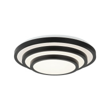 Matteo Lighting M18919MB - Helix Matte Black Flush Mounts