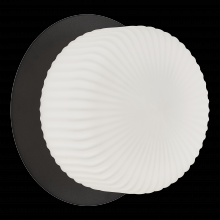 Matteo Lighting S01301MBOP - Knobbel Matte Black Wall Sconce