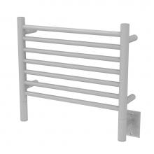 Amba Products HSW-16 - Jeeves Model H Straight 16'' Wide 7 Bar Hardwired Towel Warmer in White