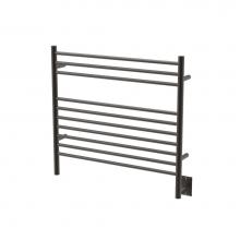 Amba Products KSO - Jeeves Model K Straight 10 Bar Hardwired Towel Warmer in Oil Rubbed Bronze