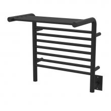 Amba Products MSMB - Jeeves Model M Shelf 11 Bar Hardwired Towel Warmer in Matte Black