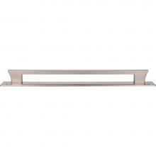 Atlas A6009-BRN - Zander App Pull and Backplate 18 Inch (c-c) Brushed Nickel