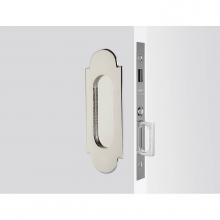 Emtek 2046US15 - Dummy, Pocket Door Mortise Lock, No.8, US15