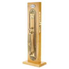 Emtek F13330975AGRHUS3NL - Entryset, F13, Versailles Mortise, 2-3/4'' Backset, Argos Lever, RH, US3NL