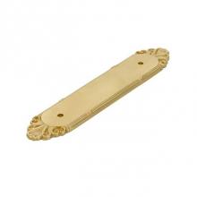 Emtek 86294US3NL - Ribbon and Reed Base Plate, for Pull, US3NL