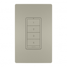 Legrand Radiant WNRCB40NI - radiant Wireless Smart Scene Controller with Netatmo, Nickel