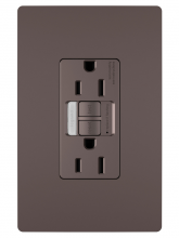 Legrand Radiant 1597NTLTRDBCC4 - radiant Tamper-Resistant 15A Duplex Self-Test GFCI Receptacles wt SafeLock Protection and Night