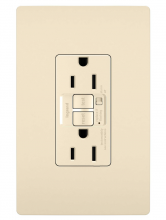 Legrand Radiant 1597TRALA - radiant Tamper-Resistant 15A Duplex Self-Test GFCI Receptacles wt Audible Alarm and SafeLock Pro