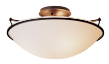 Hubbardton Forge 124304-SKT-86-GG0053 - Plain Large Semi-Flush