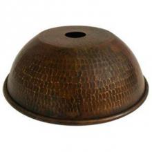 Premier Copper Products SH-L200DB - Hand Hammered Copper 8.5'' Dome Pendant Light Shade