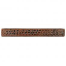 Premier Copper Products T18DBH - 1'' x 8'' Hammered Copper Tile
