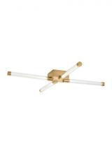 Visual Comfort & Co. Modern Collection 700FMPHB28NB-LED927 - Phobos Wide Flush Mount