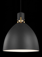 Visual Comfort & Co. Studio Collection P1443MB-L1 - Brynne Pendant - Matte Black